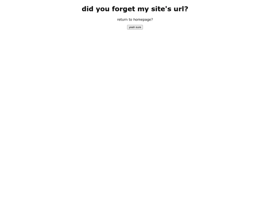 not_found screenshot
