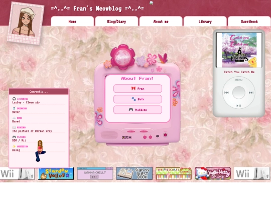 About-me screenshot