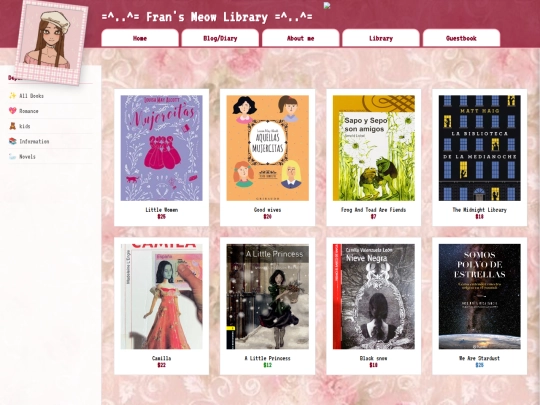 Library screenshot
