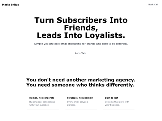homepage screenshot
