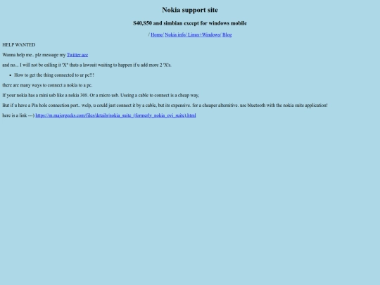 Nokia screenshot