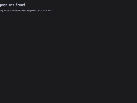 not_found screenshot