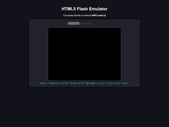 SWFLoader screenshot