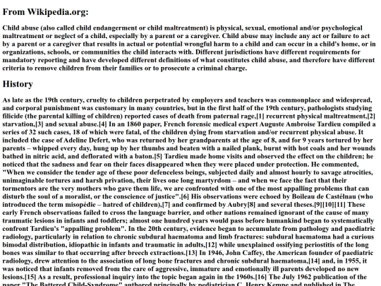 Wikis/wiki_child_abuse screenshot