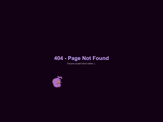 not_found screenshot
