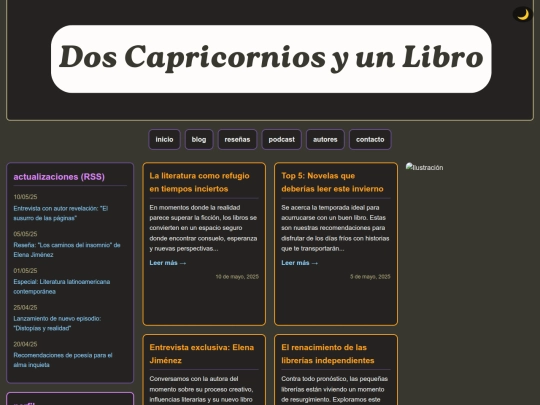 Edicion/blogcapricornio screenshot