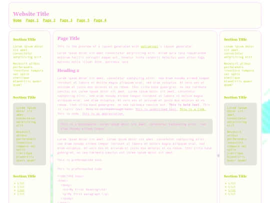petrapixel template/fashion screenshot