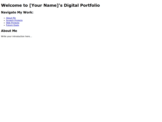 portfolio screenshot