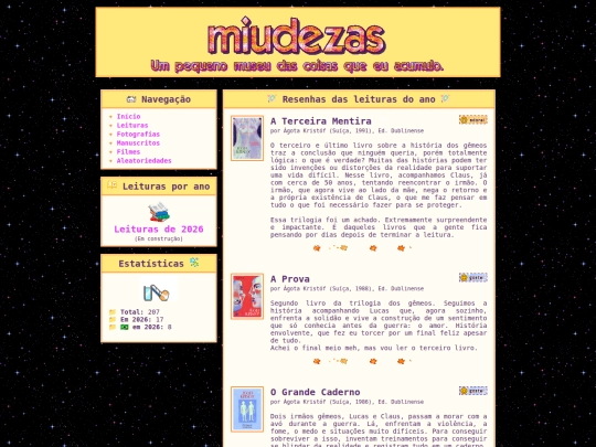 leituras screenshot