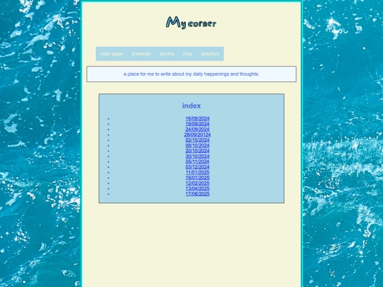blog screenshot