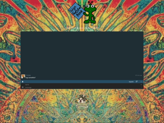 guestbook screenshot