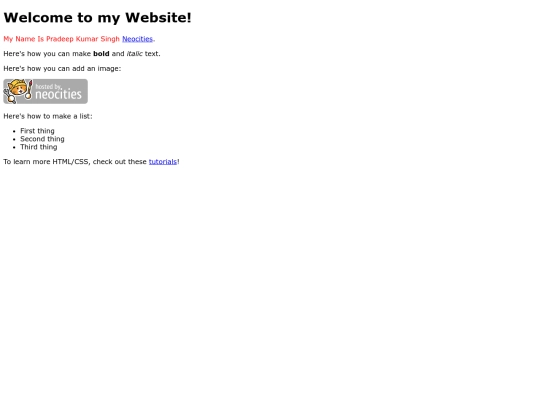 index screenshot