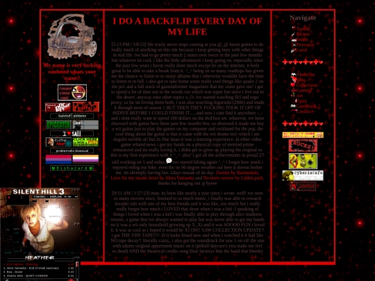 blog screenshot