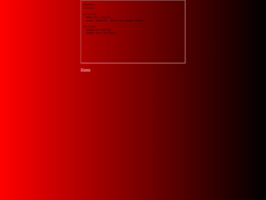 updates screenshot