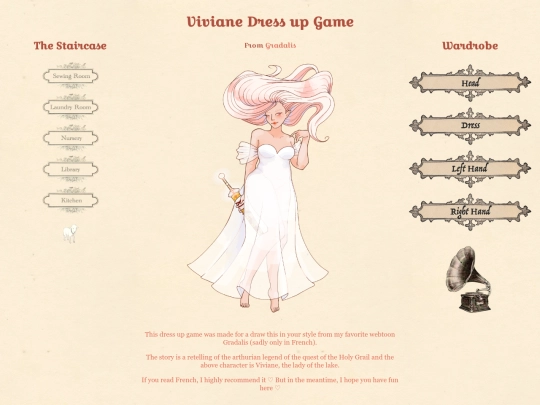 dressup-viviane screenshot