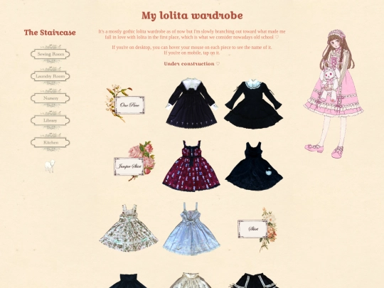 lolita-wardrobe screenshot