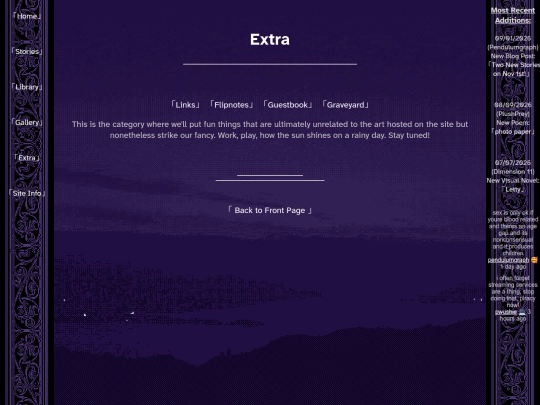 extra/extranav screenshot
