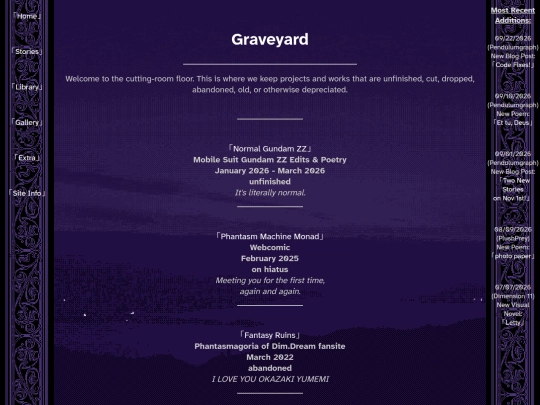 extra/graveyard screenshot
