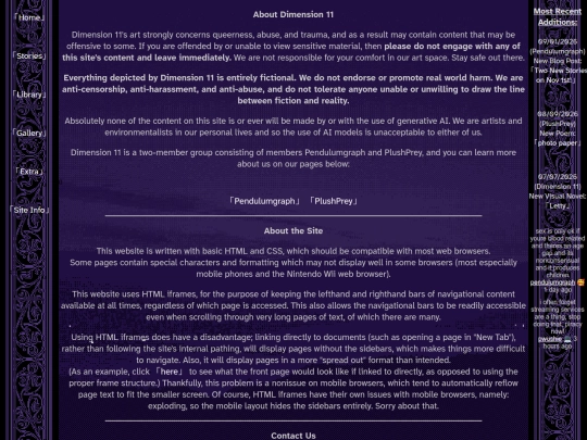 info screenshot