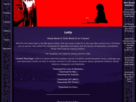 lettygame screenshot