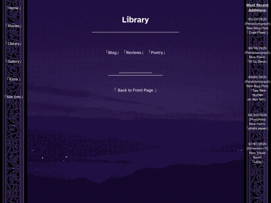 library/librarynav screenshot