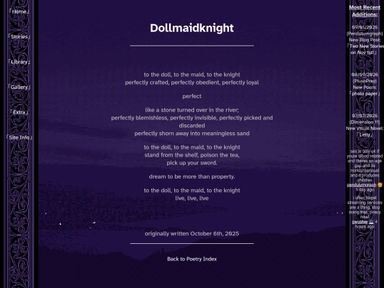 library/poetry/dollmaidknight screenshot