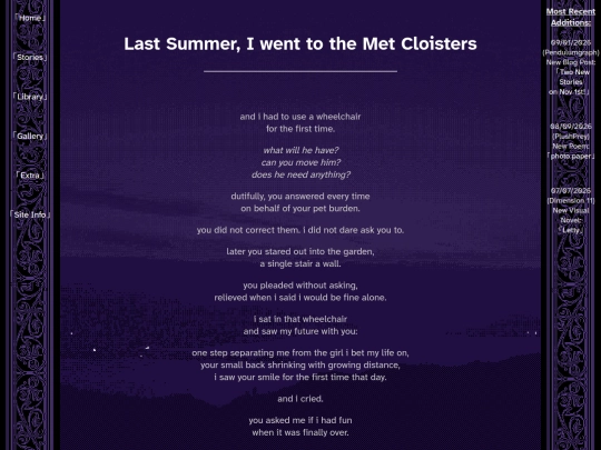 library/poetry/thecloisters screenshot