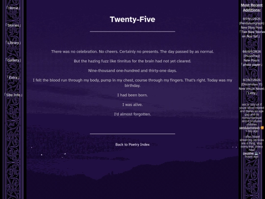 library/poetry/twentyfive screenshot
