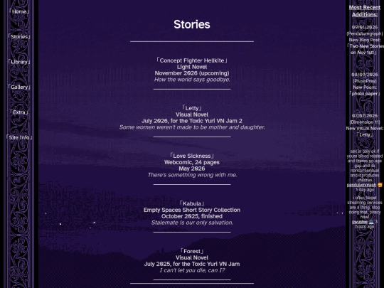 stories/storiesnav screenshot