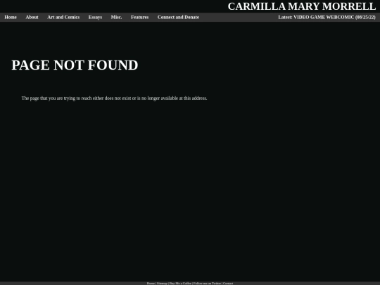 not_found screenshot