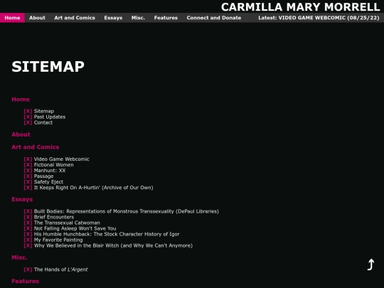 sitemap screenshot