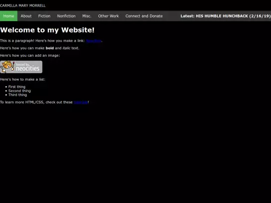 test/alternatvenavbartest screenshot