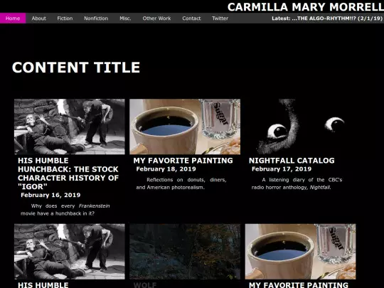 test/contentgrid_testpage screenshot