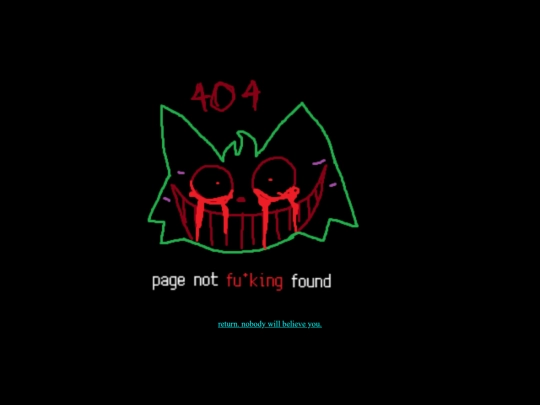 not_found screenshot