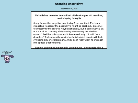Gears Electric Sections/ramblings/Ramble Posts/unendinguncertainty screenshot