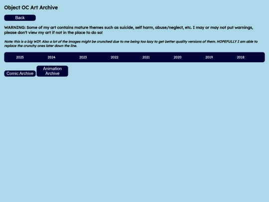 artpage/objocart screenshot