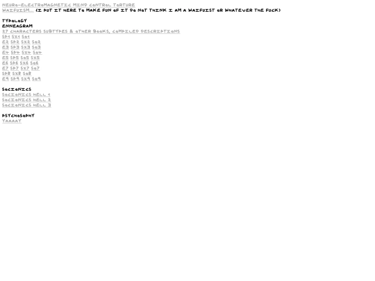 links screenshot