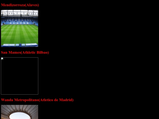 Estadios screenshot