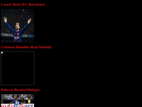 Mejores JUgadores screenshot