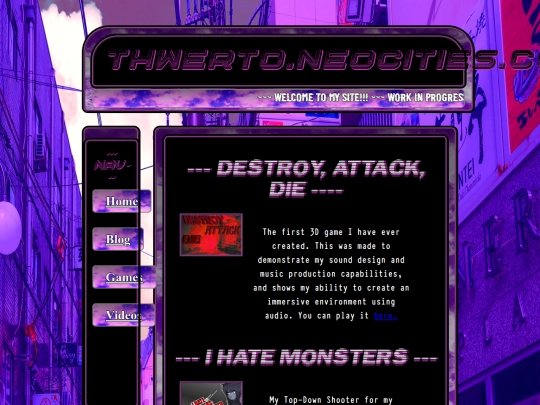 games screenshot