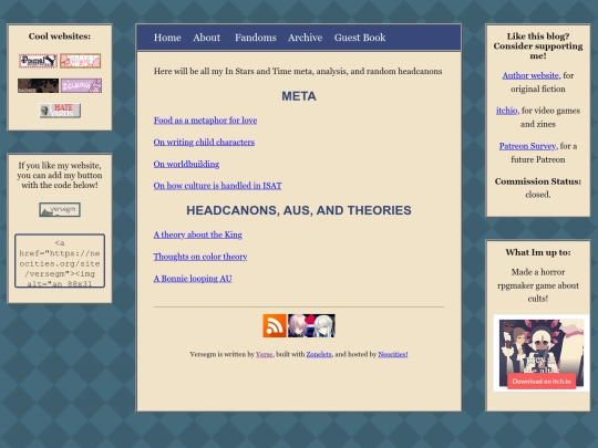 Fandoms/fandoms-ISAT screenshot
