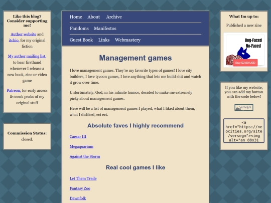 Fandoms/fandoms-MG screenshot