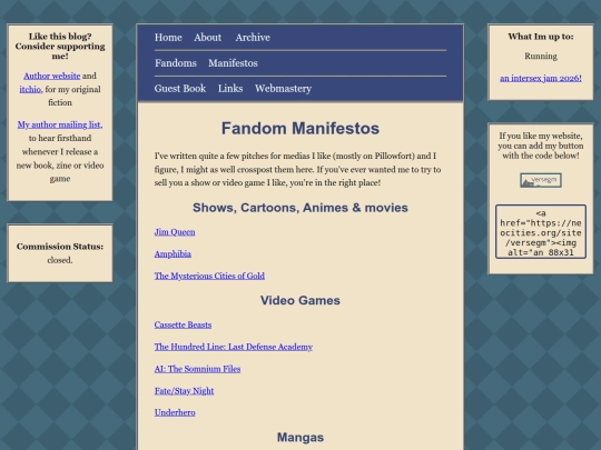 manifestos screenshot
