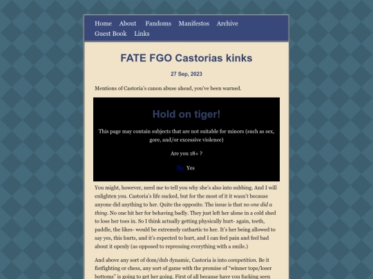 posts/2023-09-27-FATE-FGO-Castorias-kinks screenshot