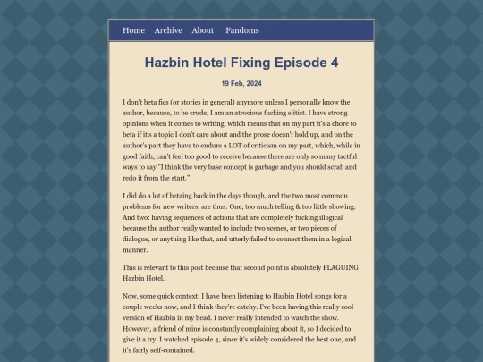 posts/2024-02-19-Hazbin-Hotel-Fixing-Episode-4 screenshot