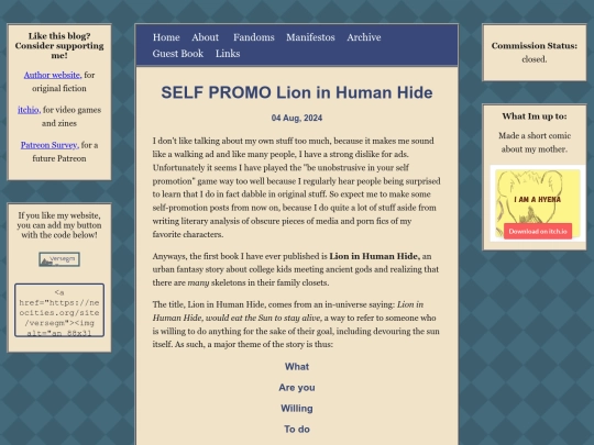 posts/2024-08-04-SELF-PROMO-Lion-in-Human-Hide screenshot