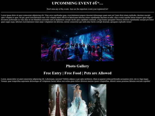 event/event screenshot