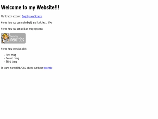index screenshot