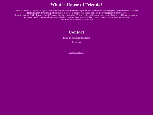 info screenshot