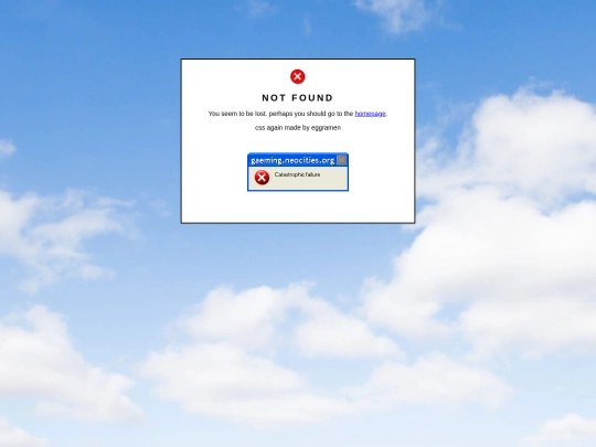 not_found screenshot